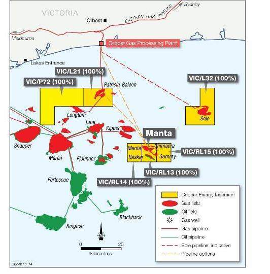 Cooper Energy wins rights for VIC/P72 exploration block in Gippsland ...