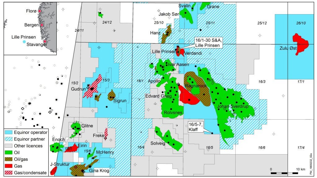 Equinor discovers oil at Prinsen Outer Wedge in production licence 167